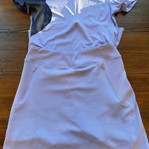 Annika by Cutter and Buck women's golf outfit